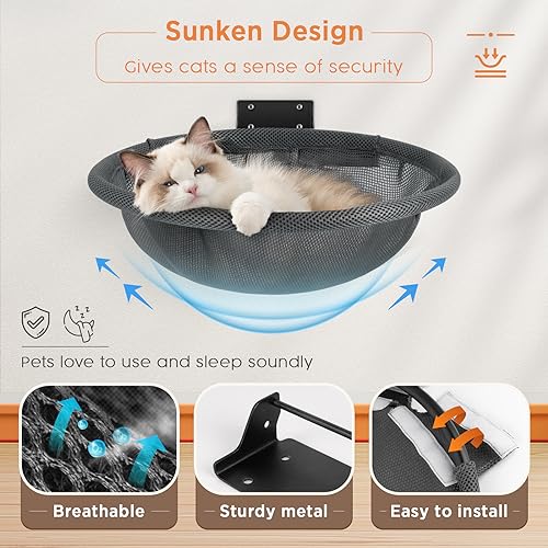 Wall Mounted Foldable Cat Hammock V891