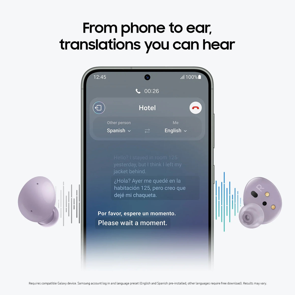 Bluetooth Earbuds with Charging Case N943873