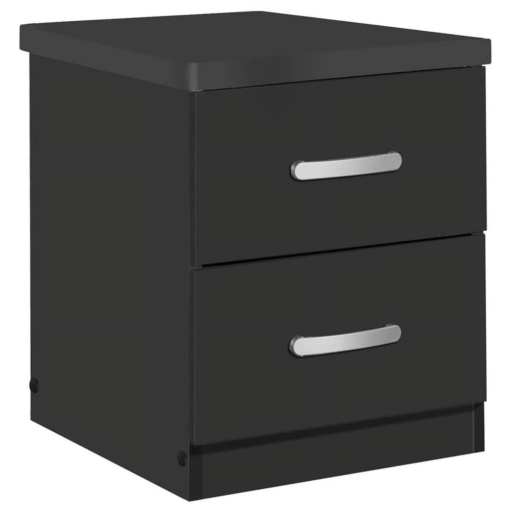 3-Piece Tufted Full Bed Dresser Nightstand Set E2090