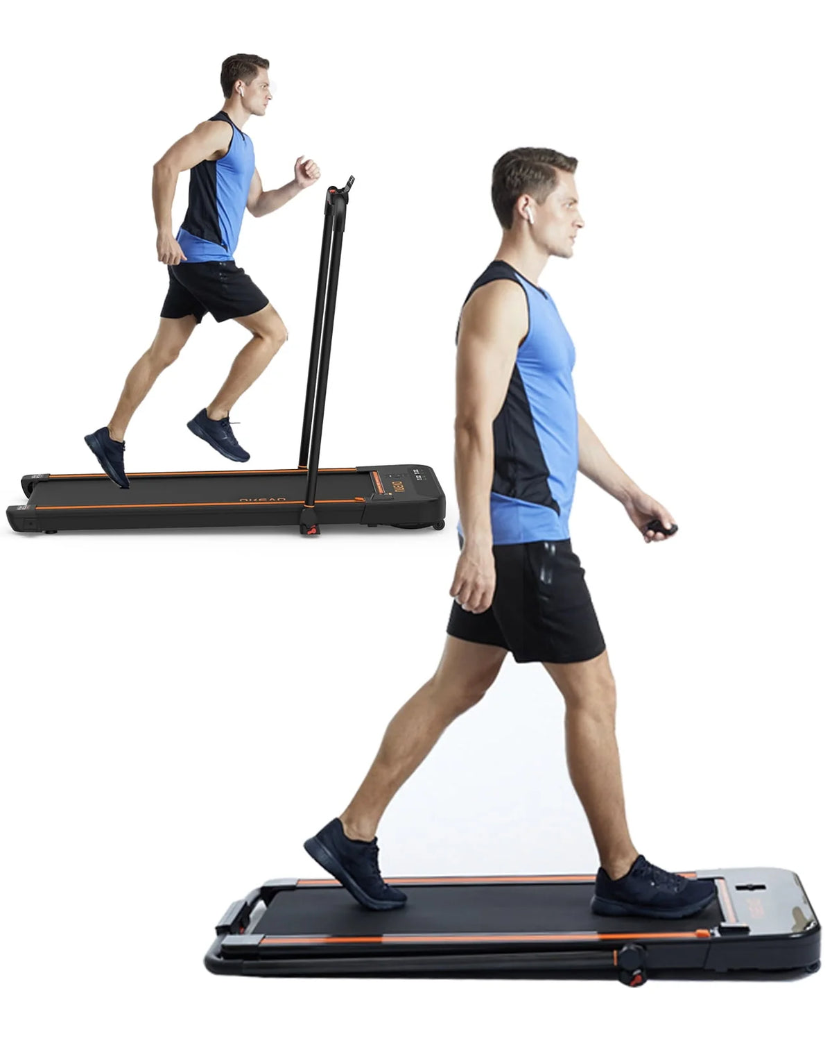 2 in 1 Folding Treadmill 2.5HP N8713