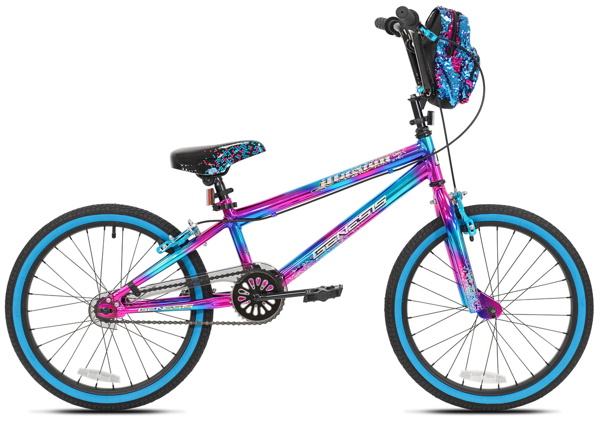 Blue/Purple Girls Child Bike J392