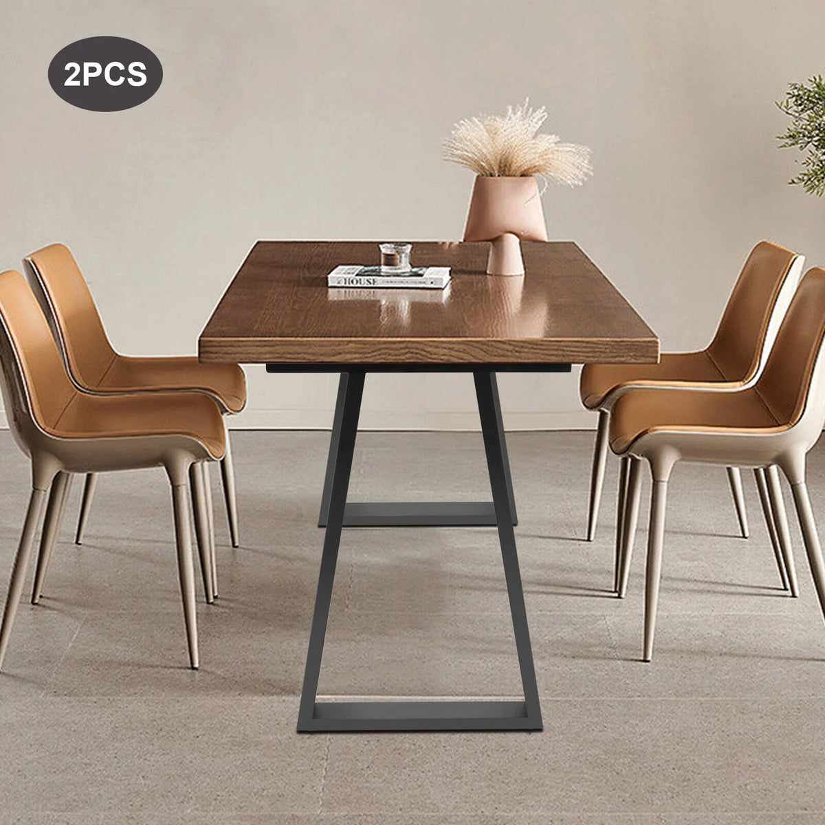 28" Metal Table Legs 2PCS V15846