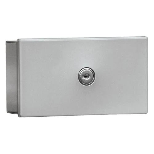 Surface Mounted Key Keeper in Aluminum P6769