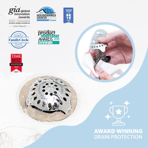 Stainless Steel Tub Drain Protector Hair Catcher R767644