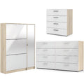 3 Piece Furniture Set with Dresser Shoe Cabinet & Chest U813