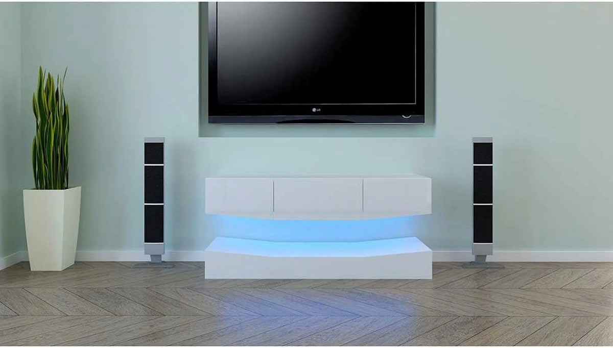 Modern TV Cabinet with LED Light High Gloss TV Stand K248541