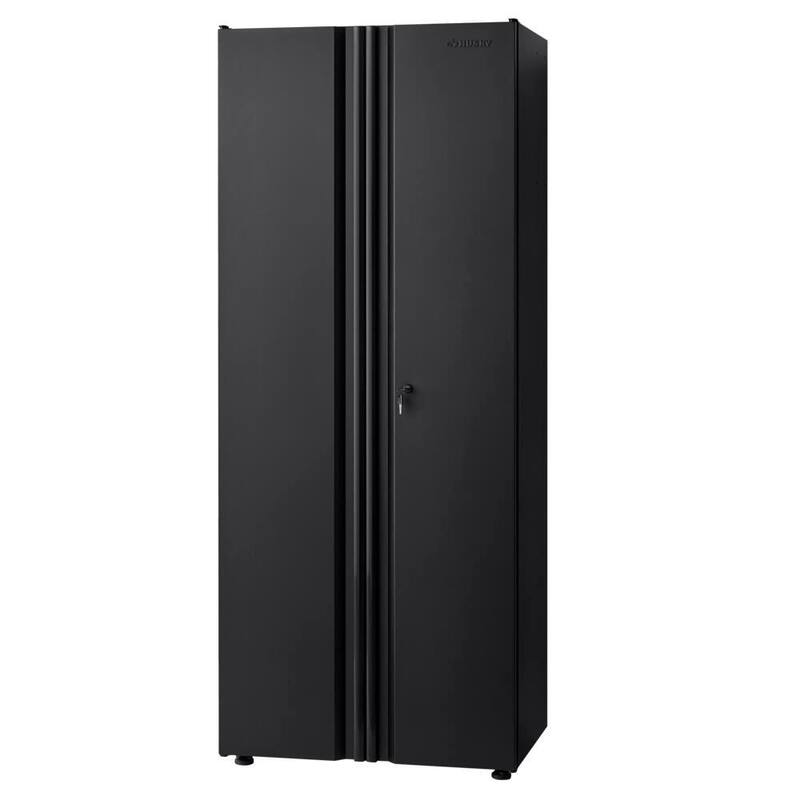 10-Piece Welded Steel Garage Storage System in Black Z675700