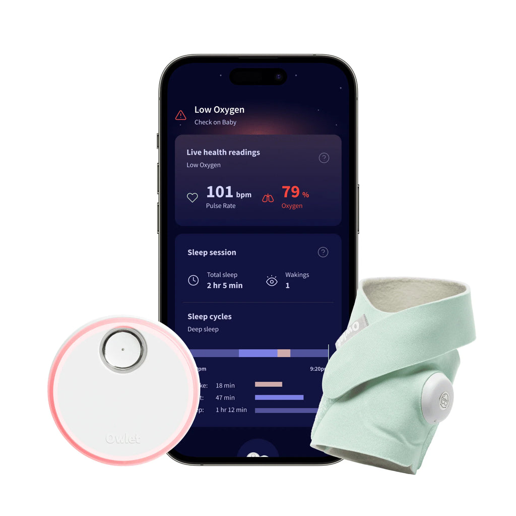 Smart Baby Monitor with Live Health Readings & Notifications E97754