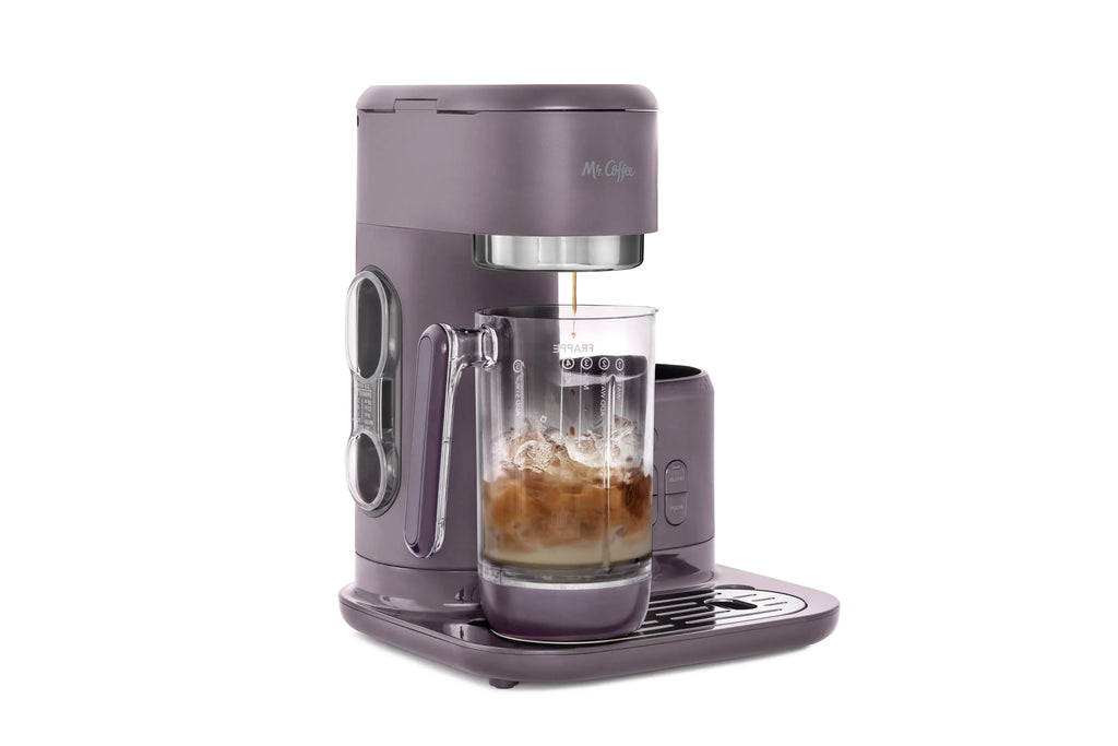 Single Serve Iced and Hot Coffee Maker and Blender V87588
