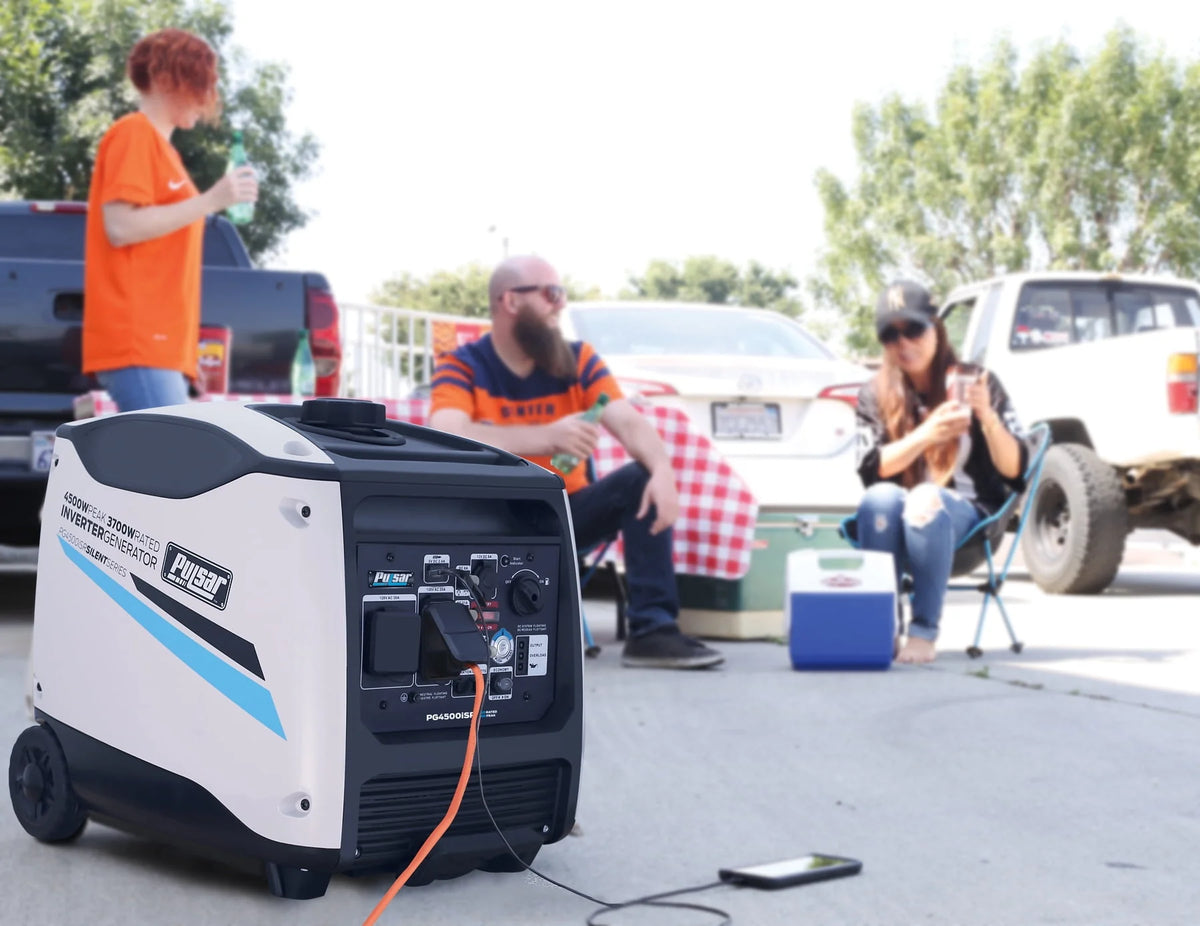 4500W Inverter Gas Powered Generator with Remote Start U8974