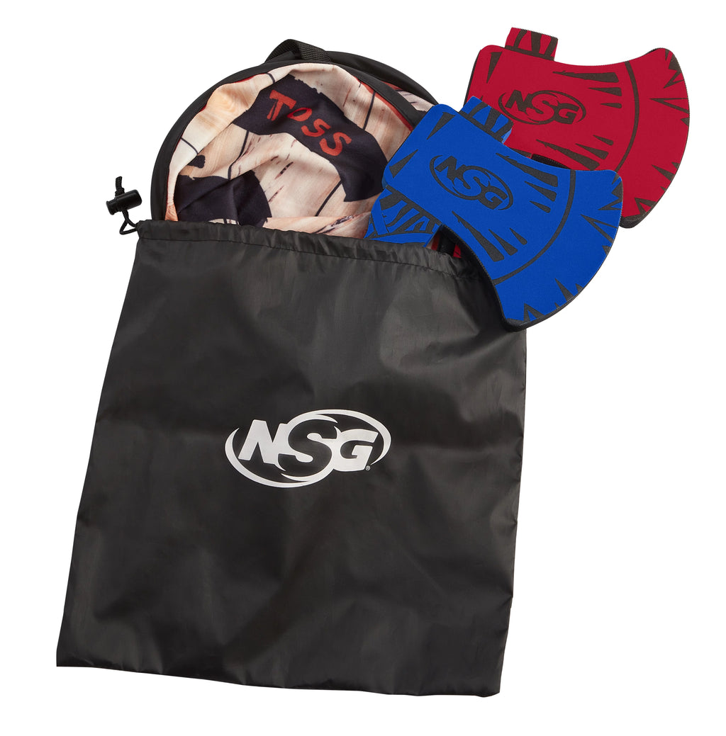 Lightweight Velcro Wrapped Foam Axe Throwing Set with Target S613421