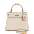 Craie Togo Leather Handbag D64951