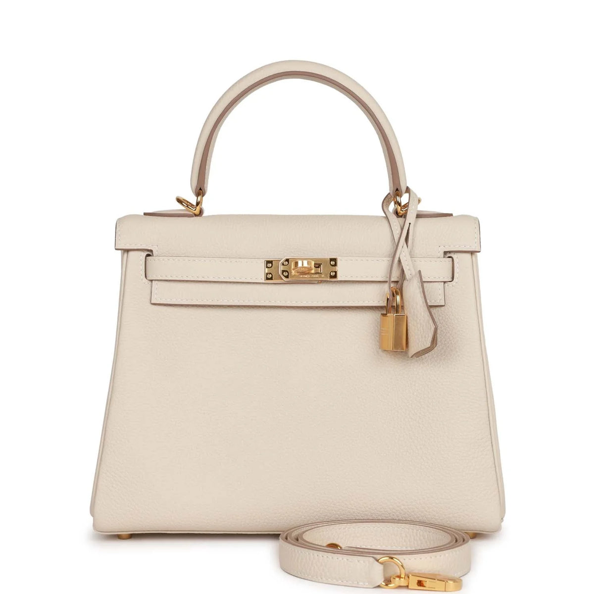 Craie Togo Leather Handbag D64951
