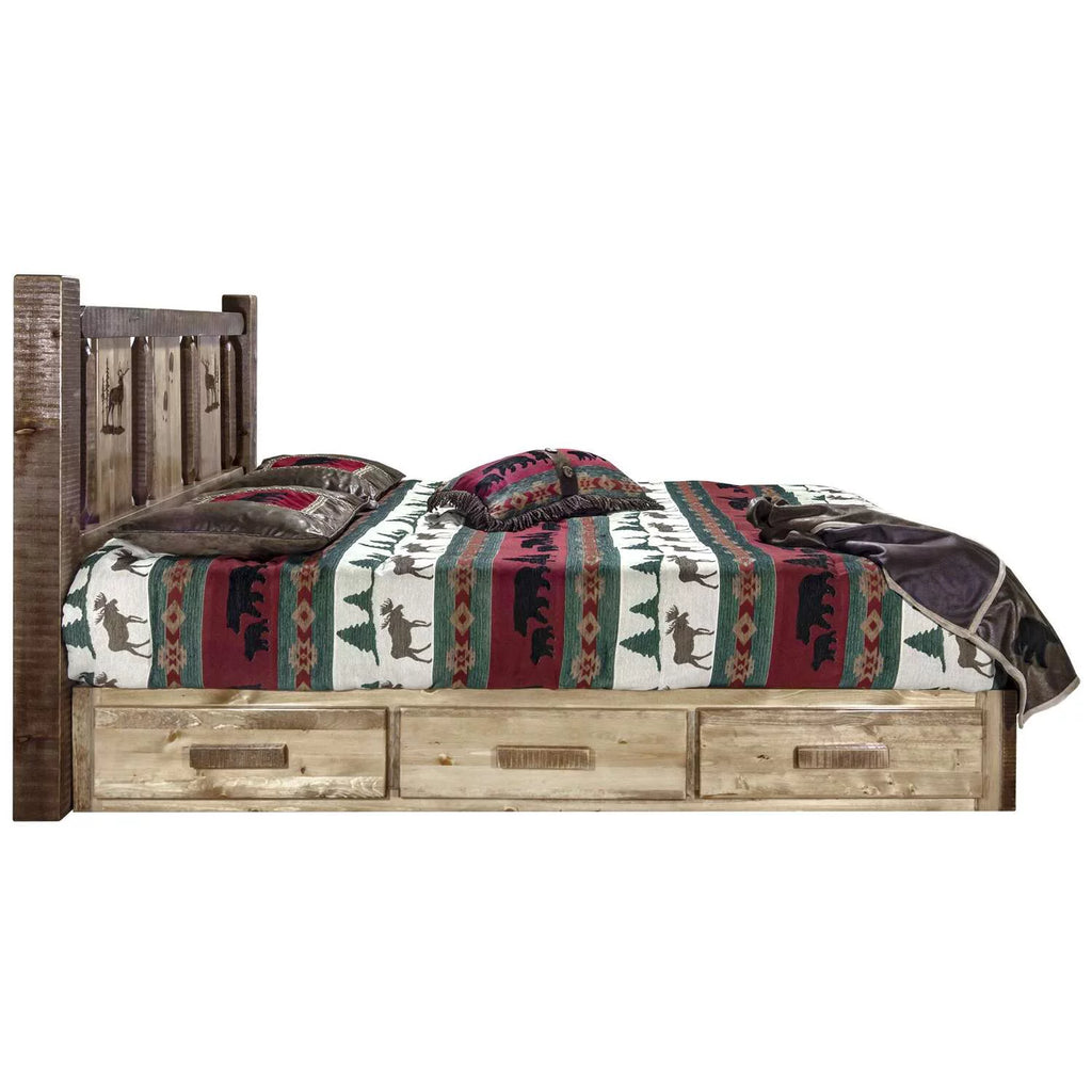 California King Platform Bed with Storage Z679528