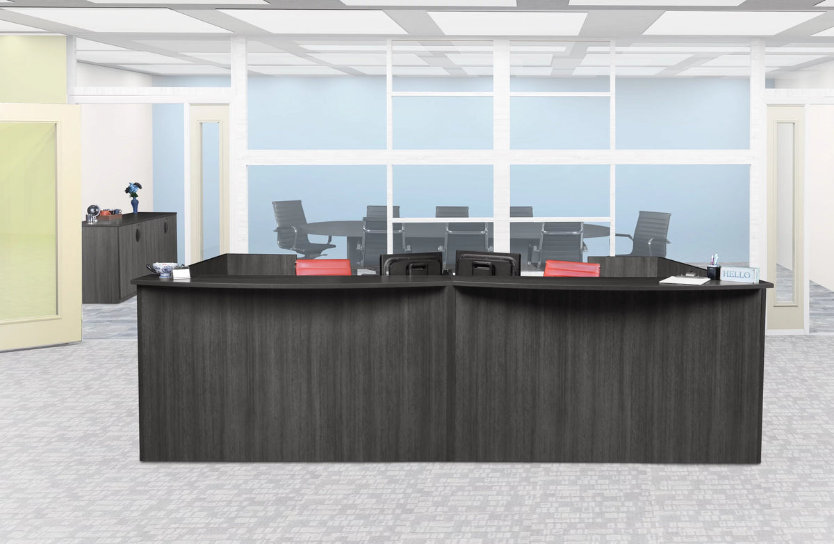 Reception Desk with File Cabinet Z93663
