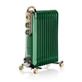 Vintage Oil Radiator 11 fins 2500W Green O9985