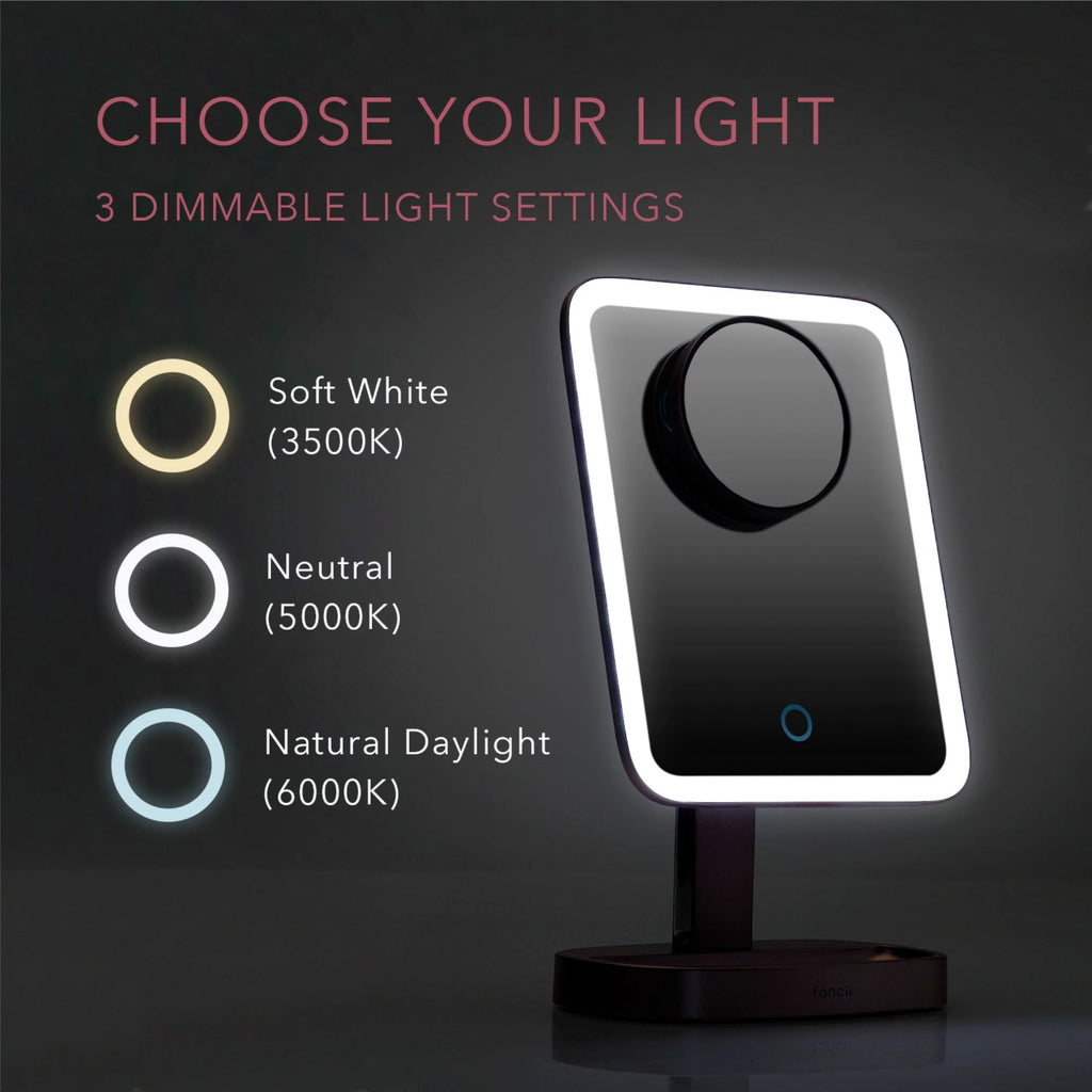 LED Makeup Vanity Mirror with 15x Magnifying Mirror N8854