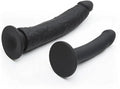 Black Silicone Strap On Dildo Harness Kit J274