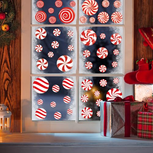 Glitter Blue Snowflake Window Clings Q836199