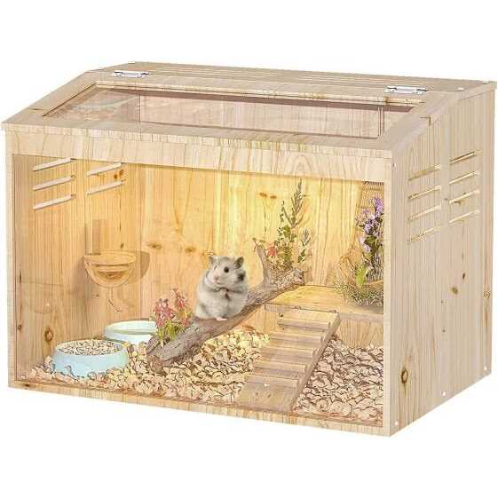 Wooden Hamster Cage B744066
