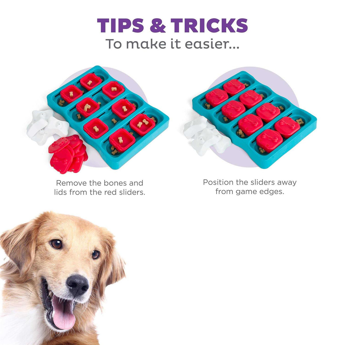 Brick Puzzle Dog Toy I403