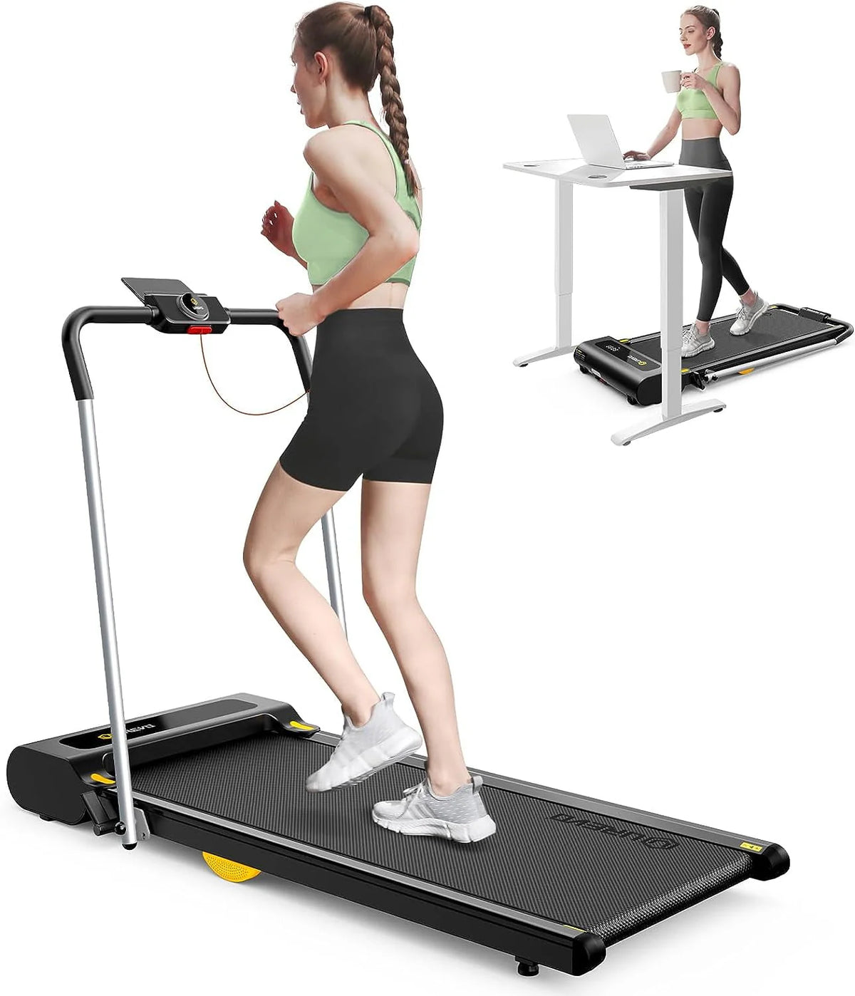 2 in 1 Folding Treadmill 2.5HP N8713