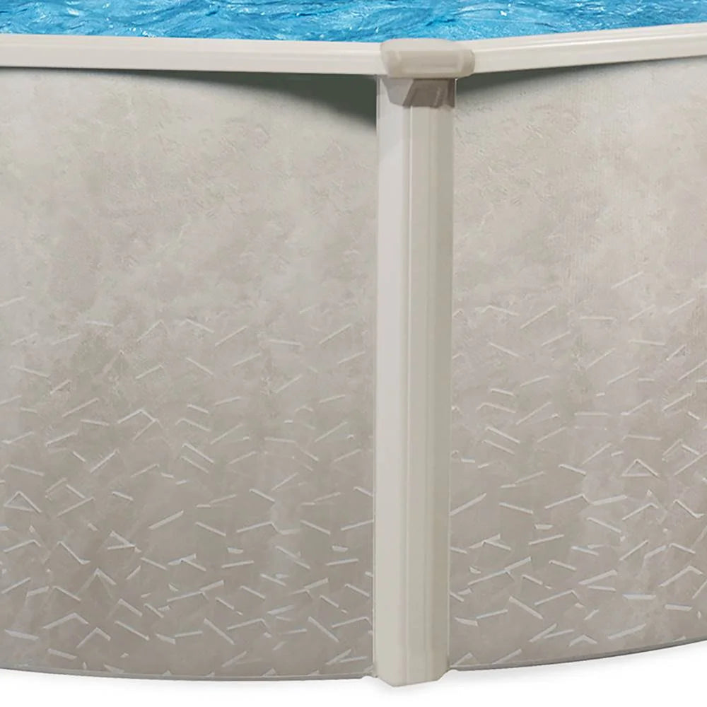 24' x 52 Round Steel Frame Above Ground Swimming Pool (2 Pack) K6786