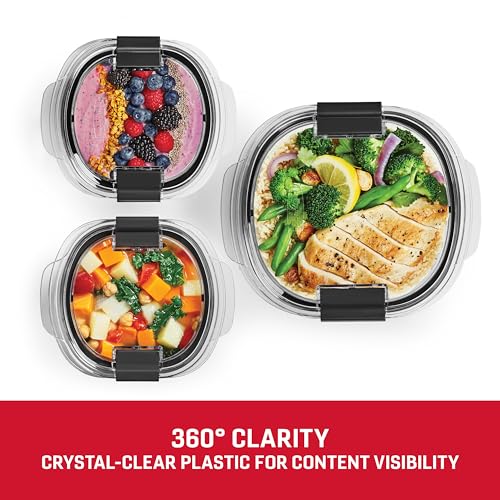 BPA-Free Airtight Food Storage Containers 4.7 Cup 2-Pack U12251