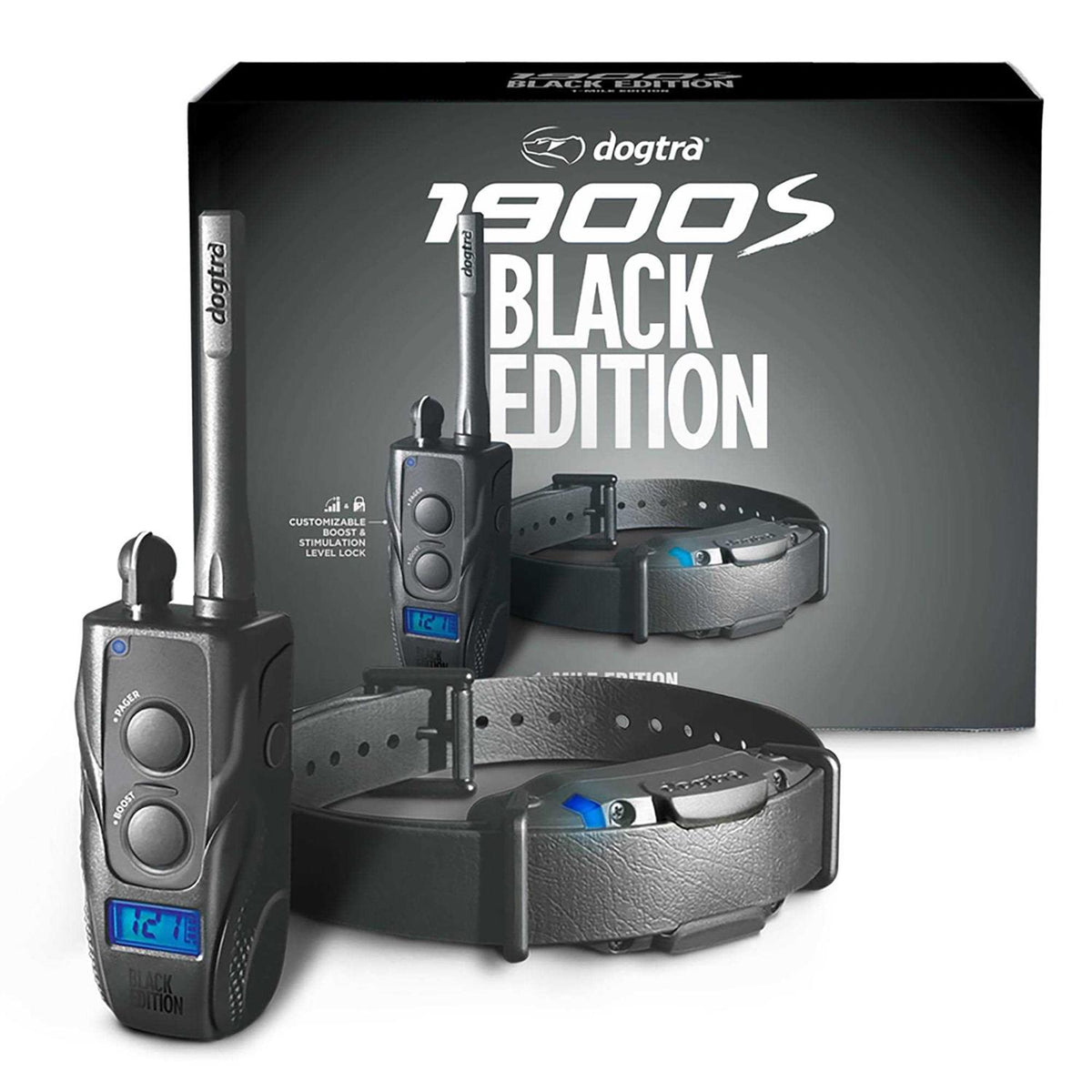 Black 1 Mile Remote Trainer N557