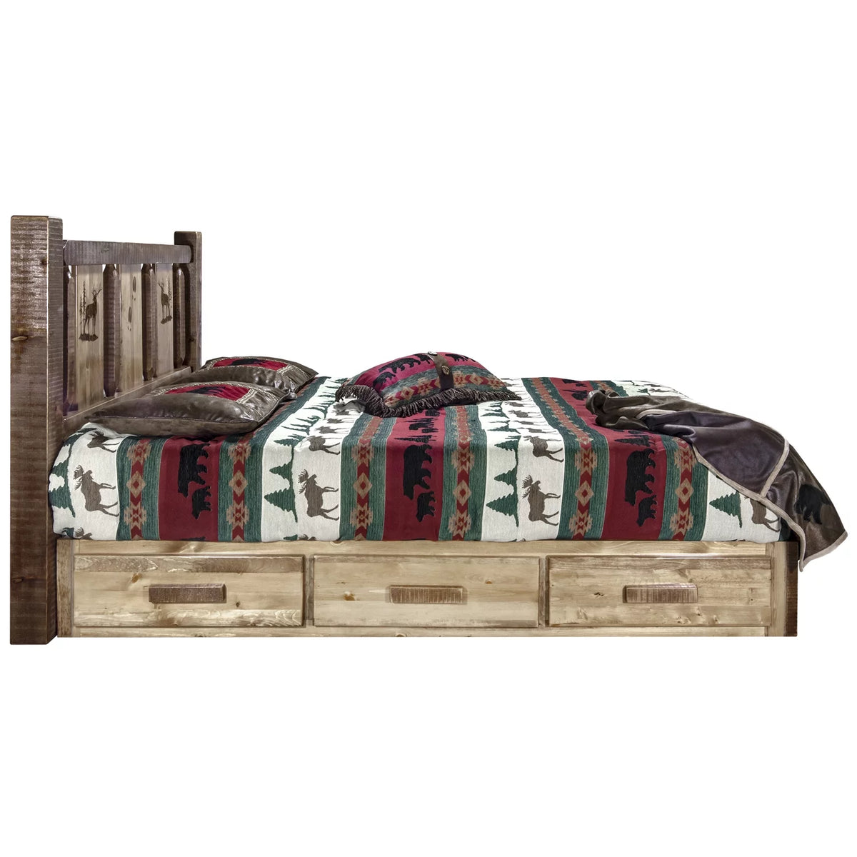 California King Platform Bed with Storage Z679528