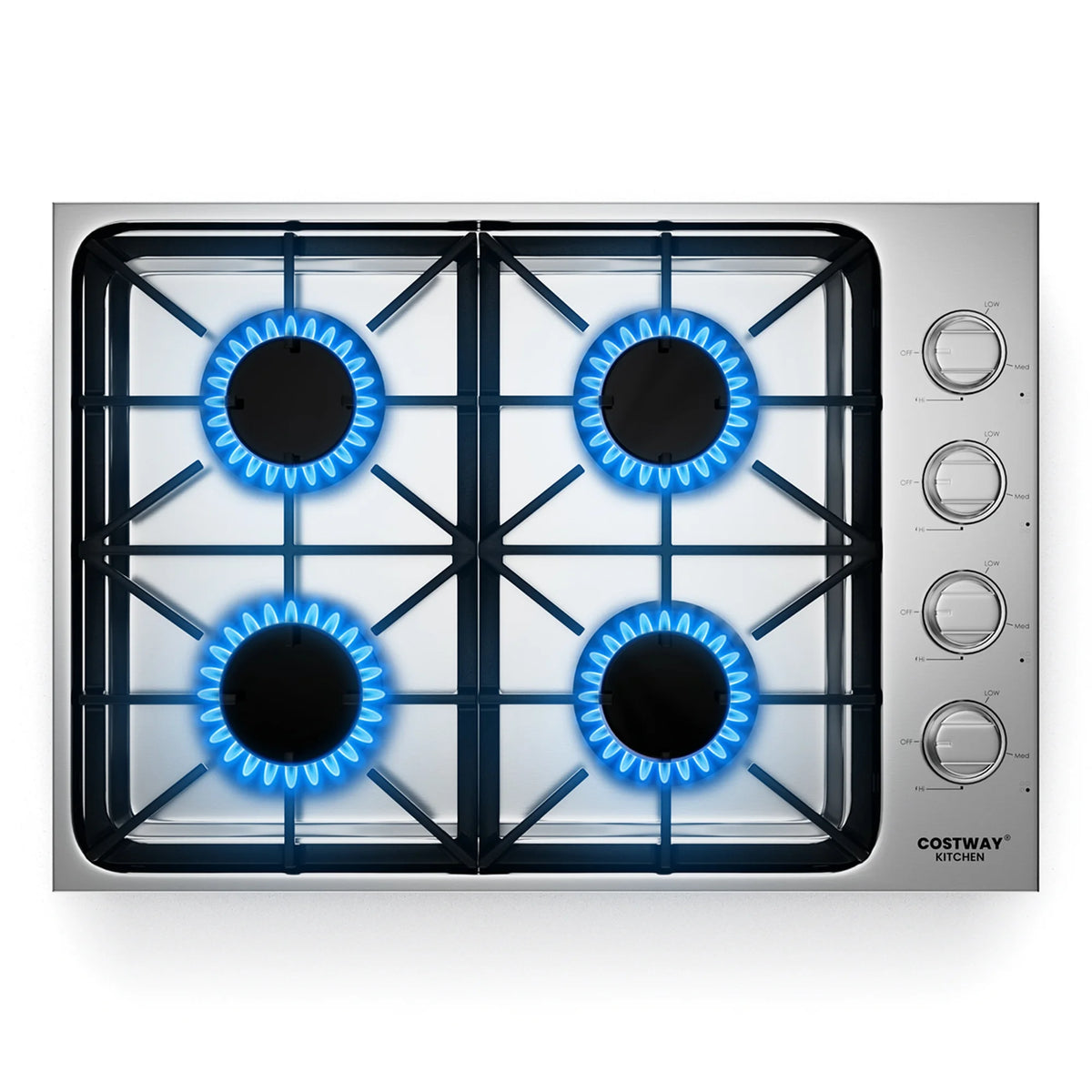 30 Gas Cooktop with 4 Sealed Burners X2907