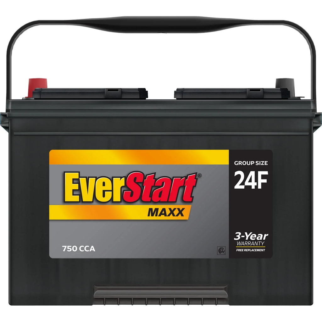 Lead Acid Automotive Battery, Group Size 24F 12 Volt, 750 CCA C2949
