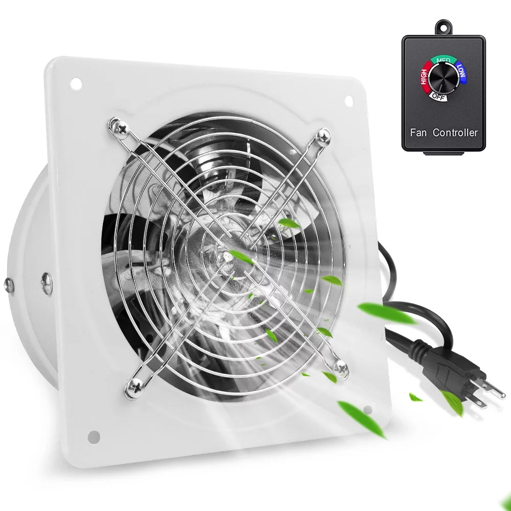 6” Wall Mounted Exhaust Fan with Speed Controller P9751