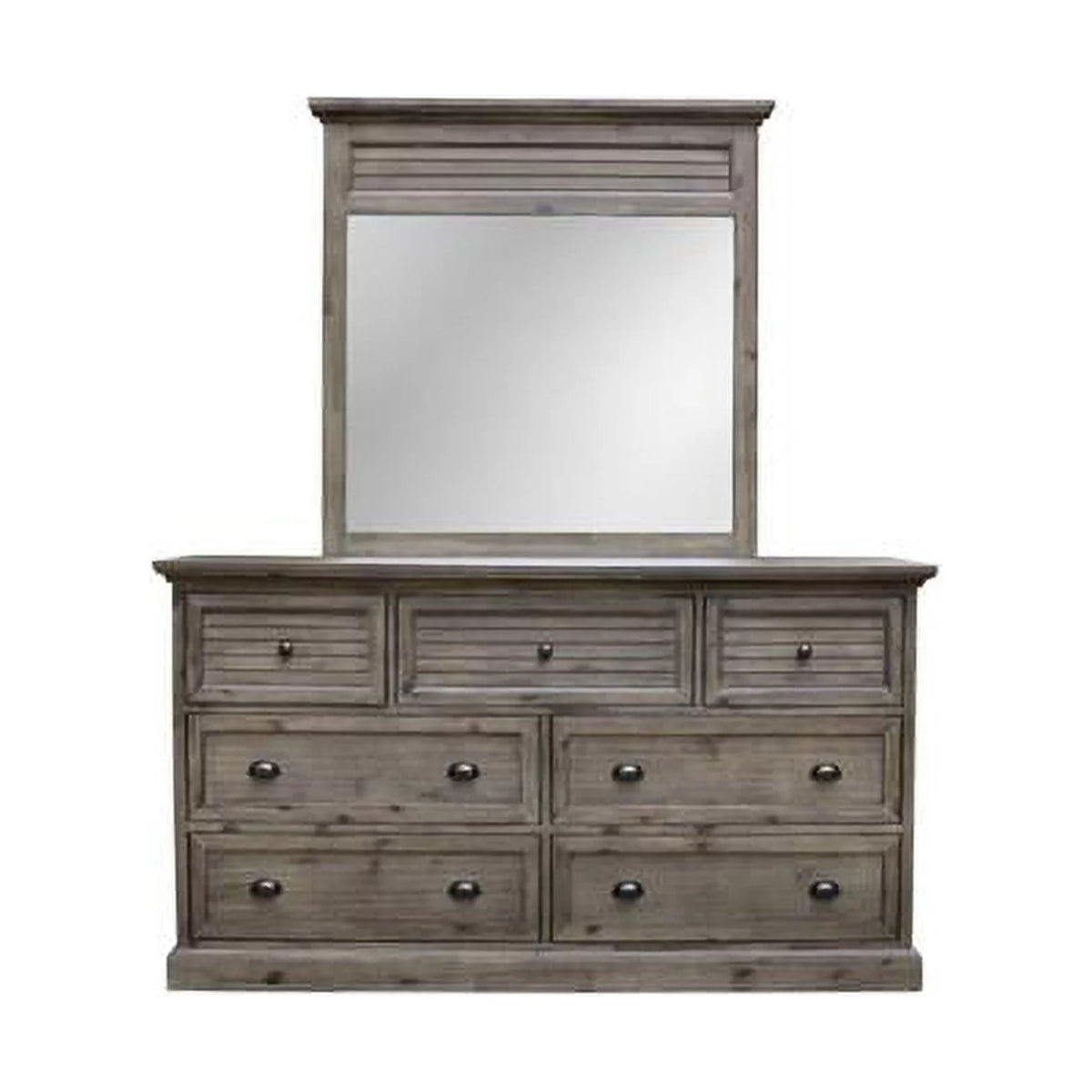 Grey Dresser with Mirror G22553
