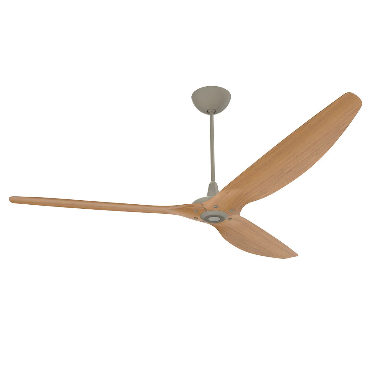 84 Ceiling Fan with Bamboo Blades and Satin Nickel Finish X1519