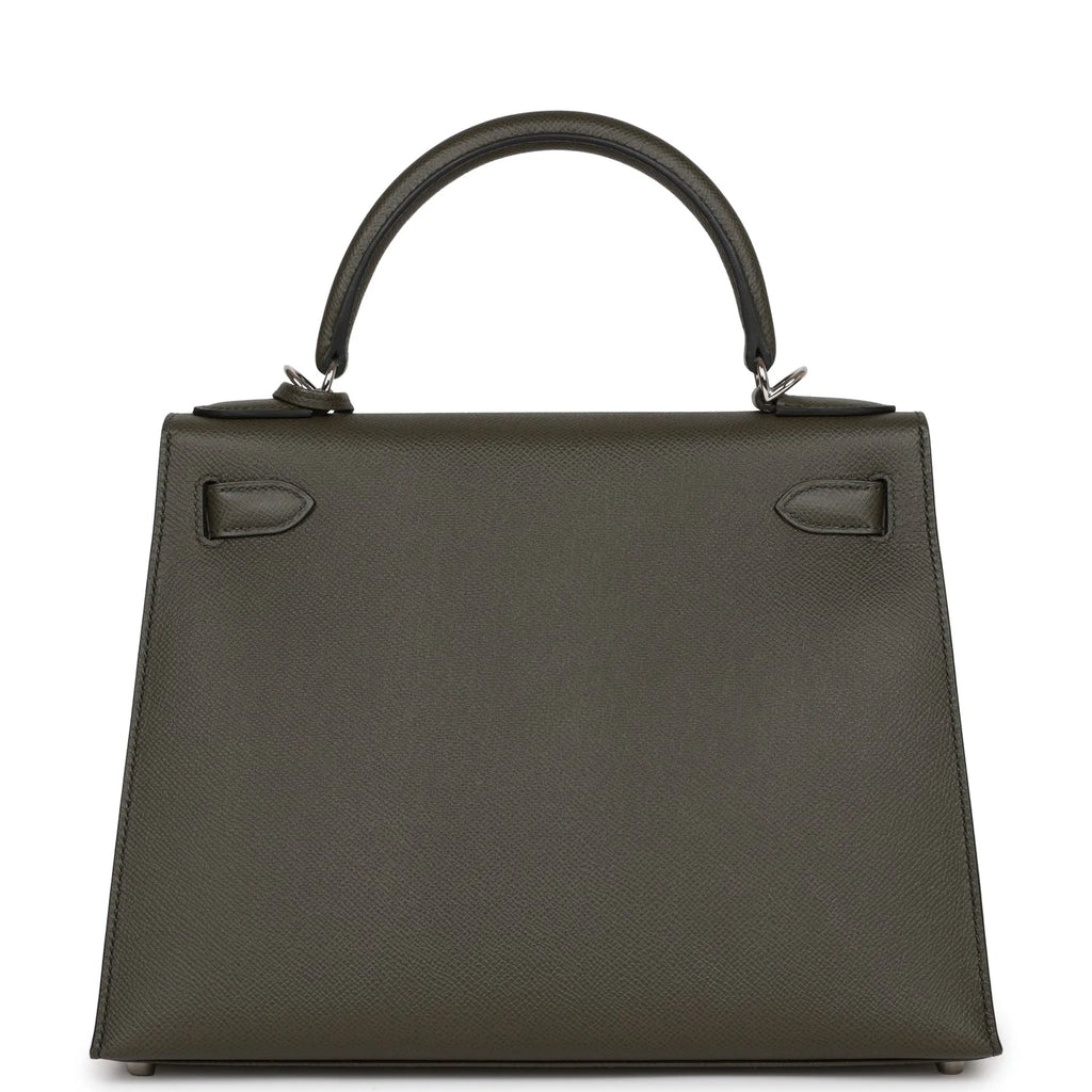 Vert De Gris Epsom Palladium Hardware Bag K488533