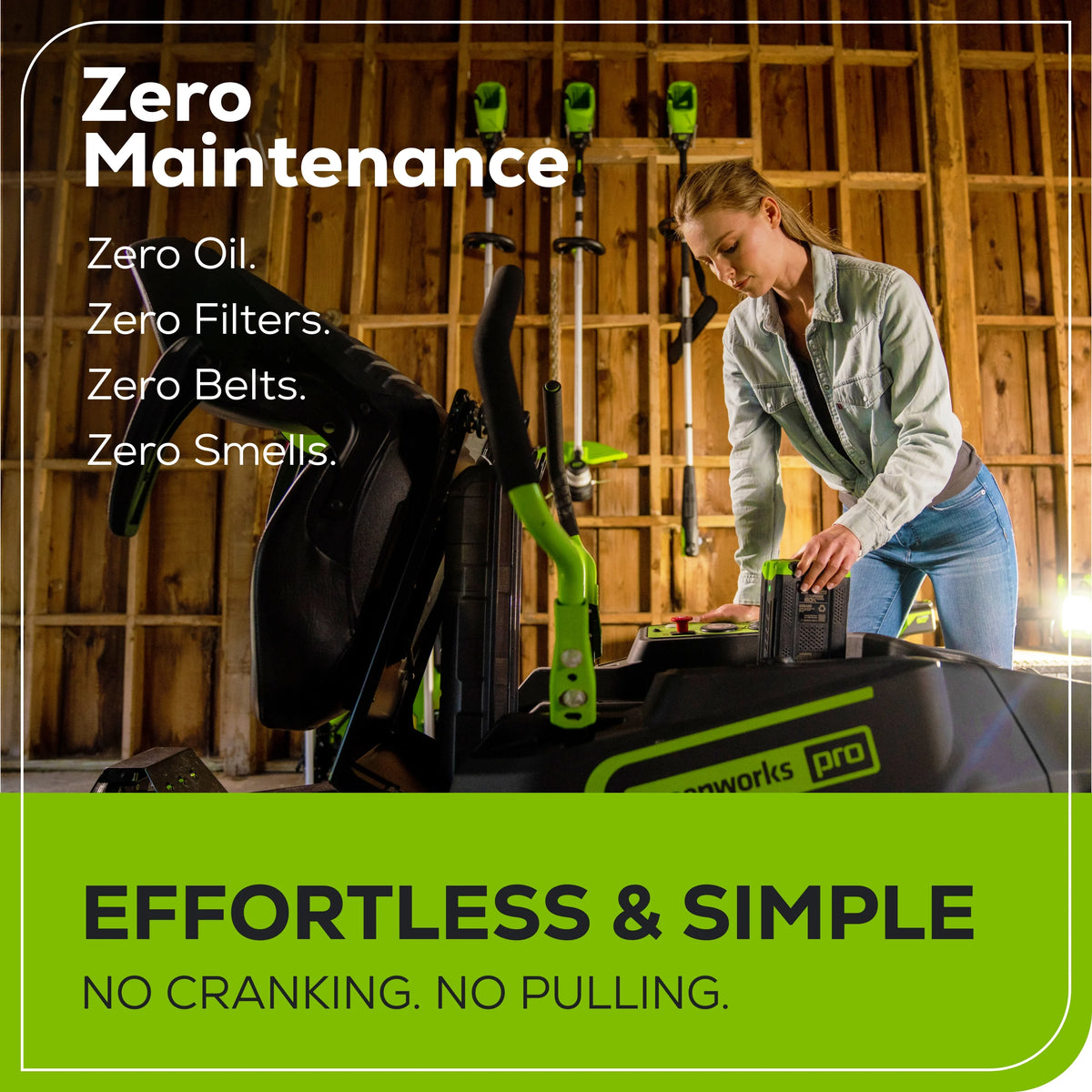 60V 42" Cordless Battery Zero Turn Riding Lawn Mower with 8Ah Batteries G213937