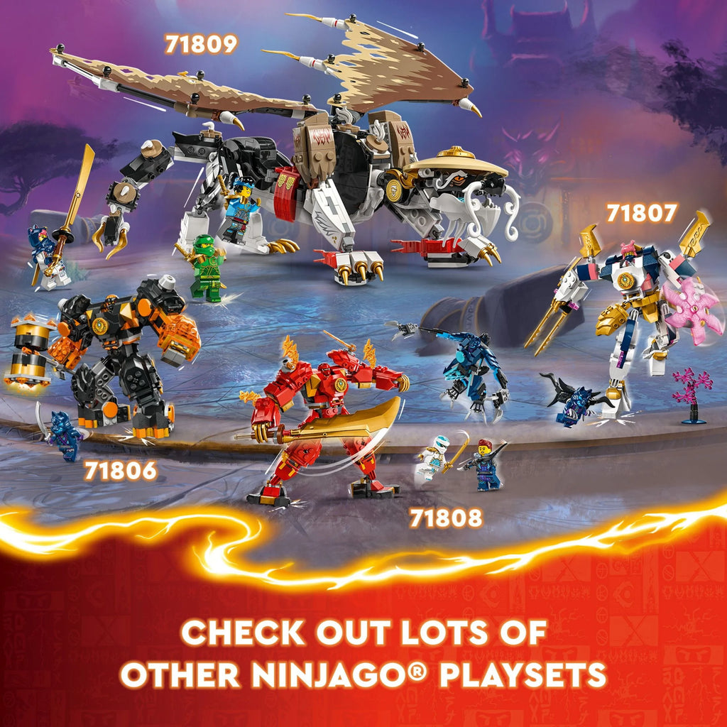 Ninja Action Figure Battle Set with 5 Minifigures X96784