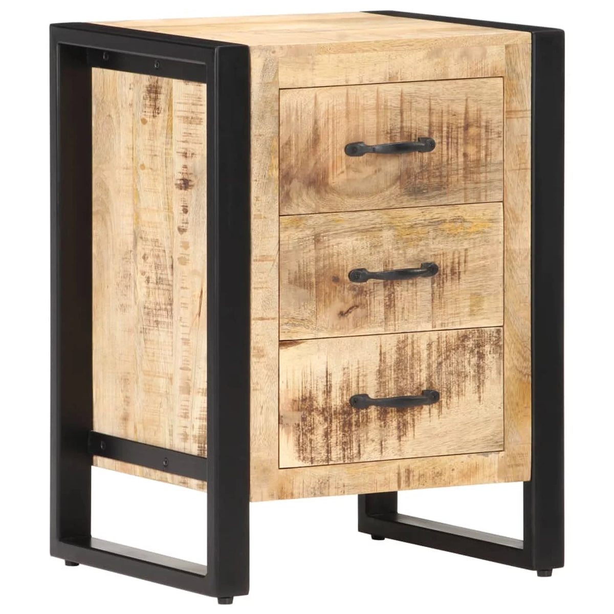Bedside Cabinet Solid Mango Wood M2689