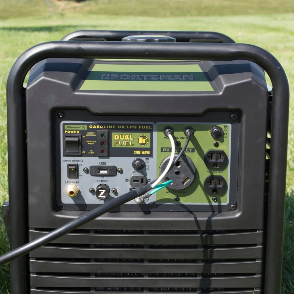 3,500-Watt Dual Fuel Inverter Generator V77993
