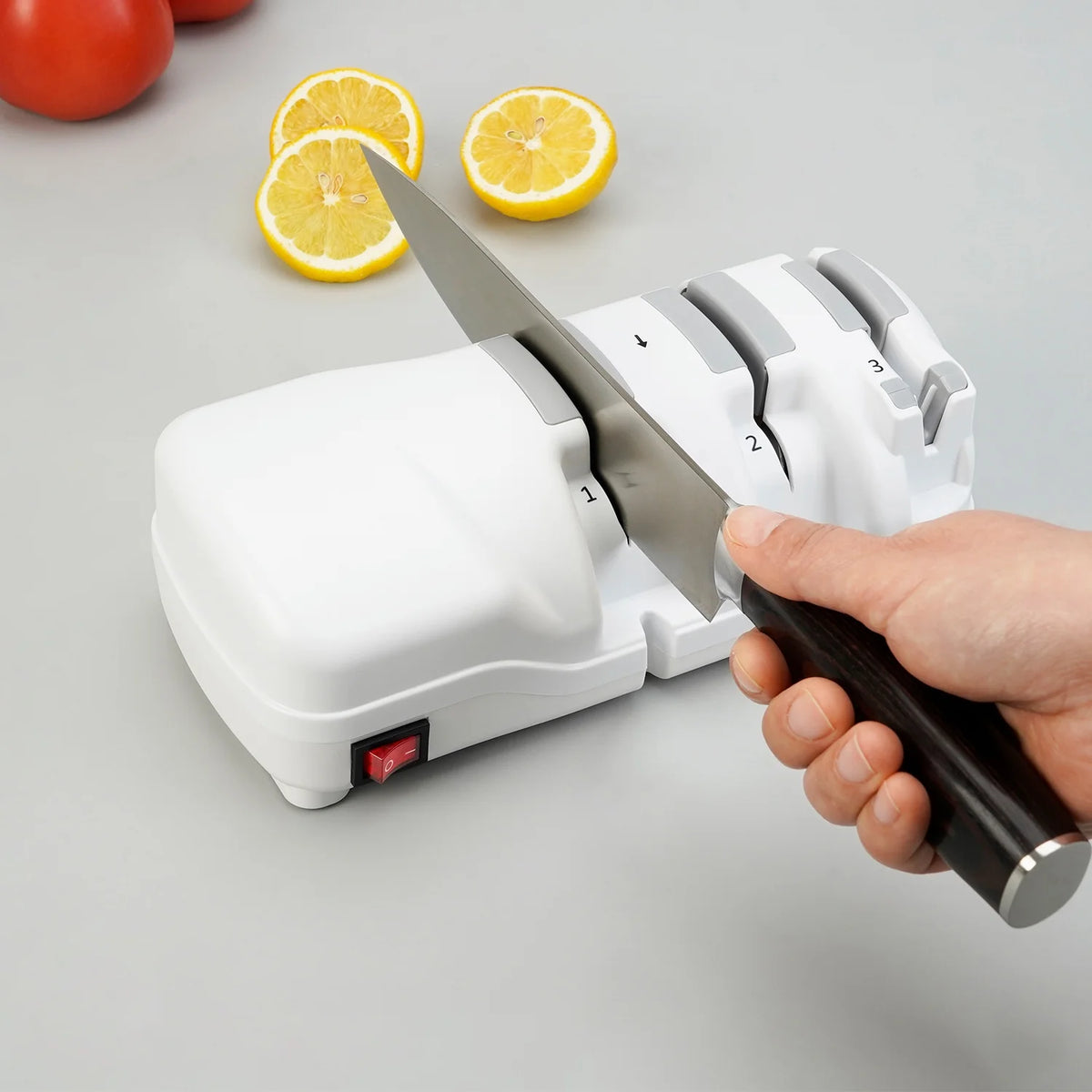 Electric Knife Sharpener with Diamond Wheels V97541