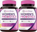 Women's Probiotics 50 Billion CFU 16 Strains 120 Capsules Pack of 2 J516