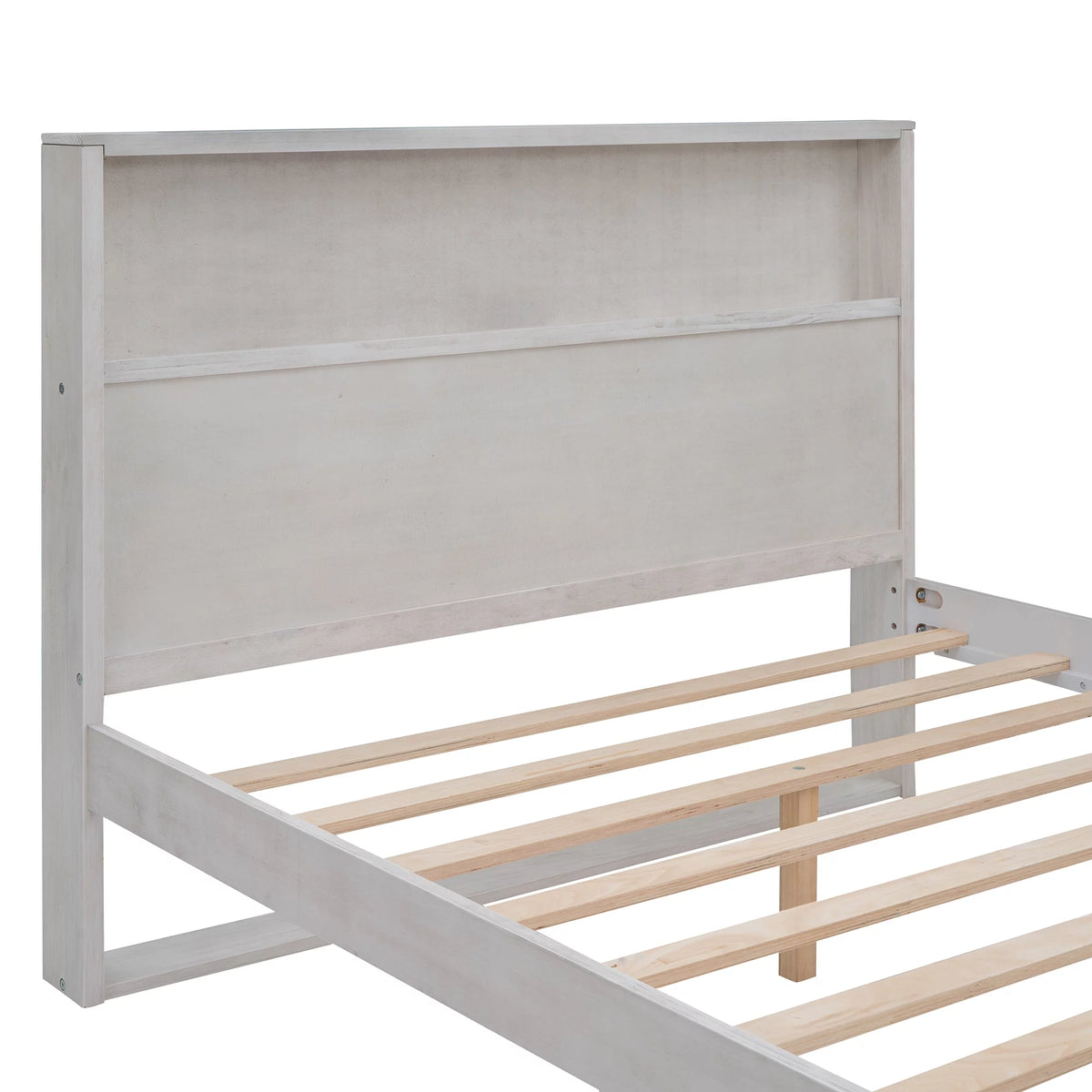 Full Size Platform Bed with Nightstand and Dresser X863