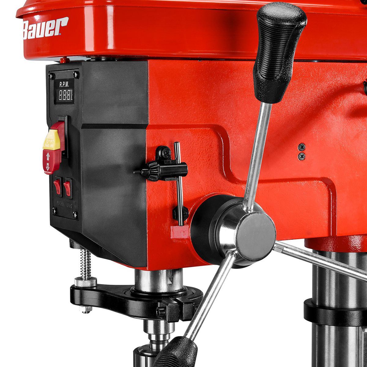 17 in. Variable-Speed Drill Press with Light A46402