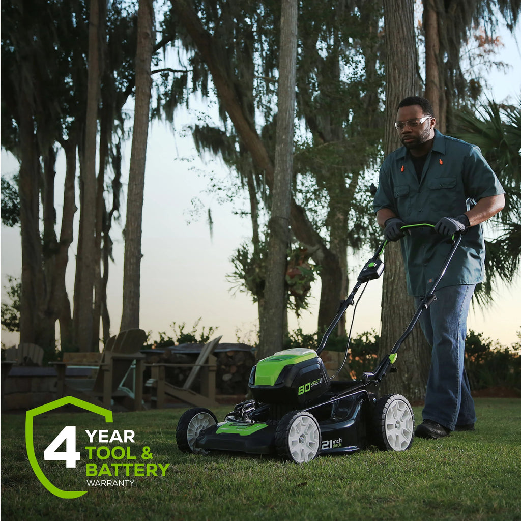 80V 21 Self Propelled Mower 5Ah Battery & Charger B957120
