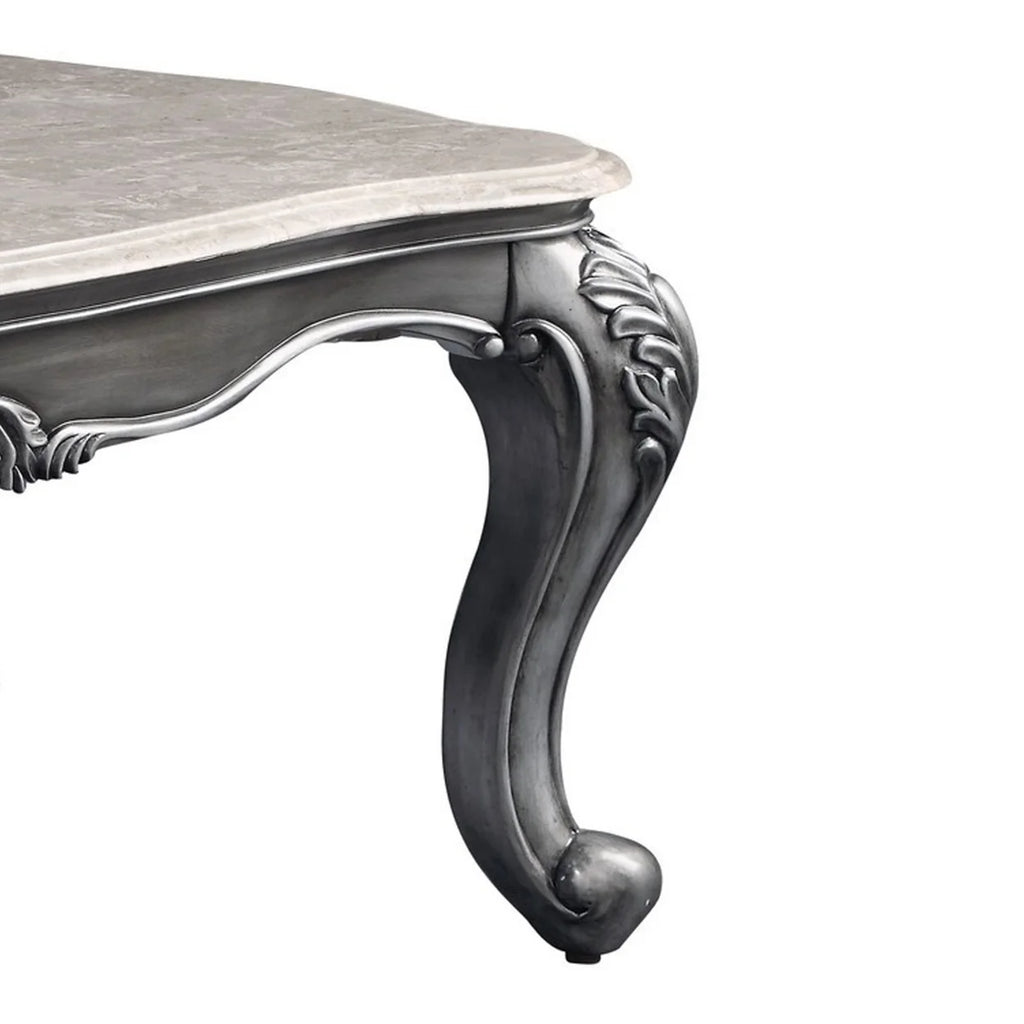Gray Marble Top Coffee Table A81950