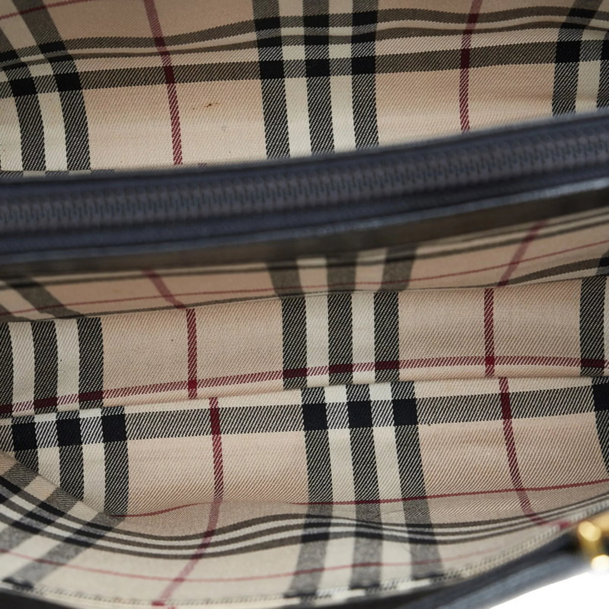Black Leather Handbag M92685
