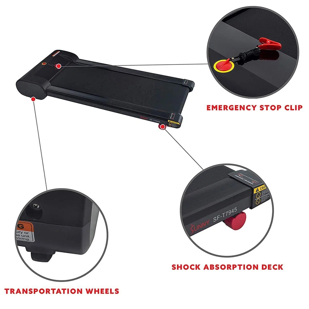 Under Desk Treadmill with Remote Control E92517