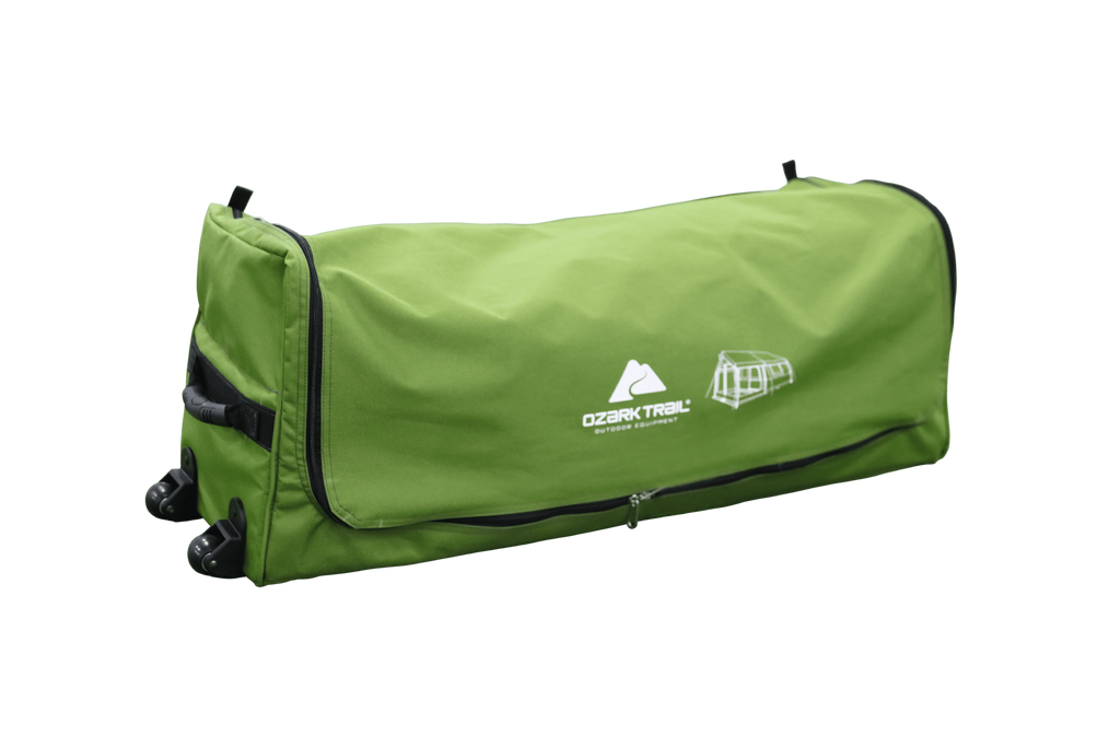 8-Person Cabin Tent with Screen Porch, Green L236431