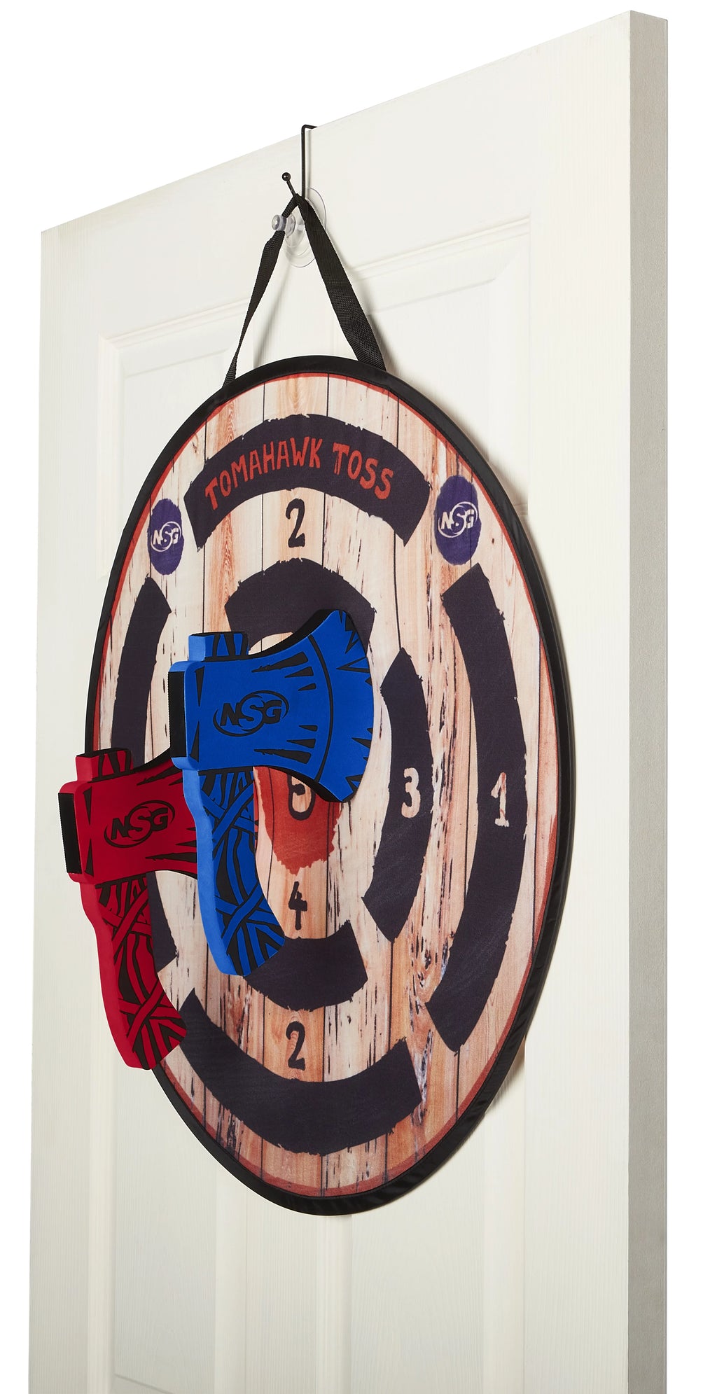 Lightweight Velcro Wrapped Foam Axe Throwing Set with Target S613421